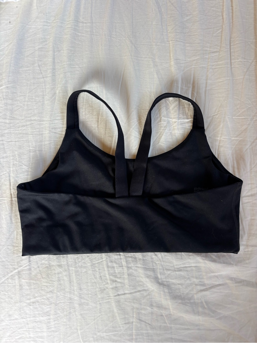 Girlfriend Collective Black Bra — image 2 of 3